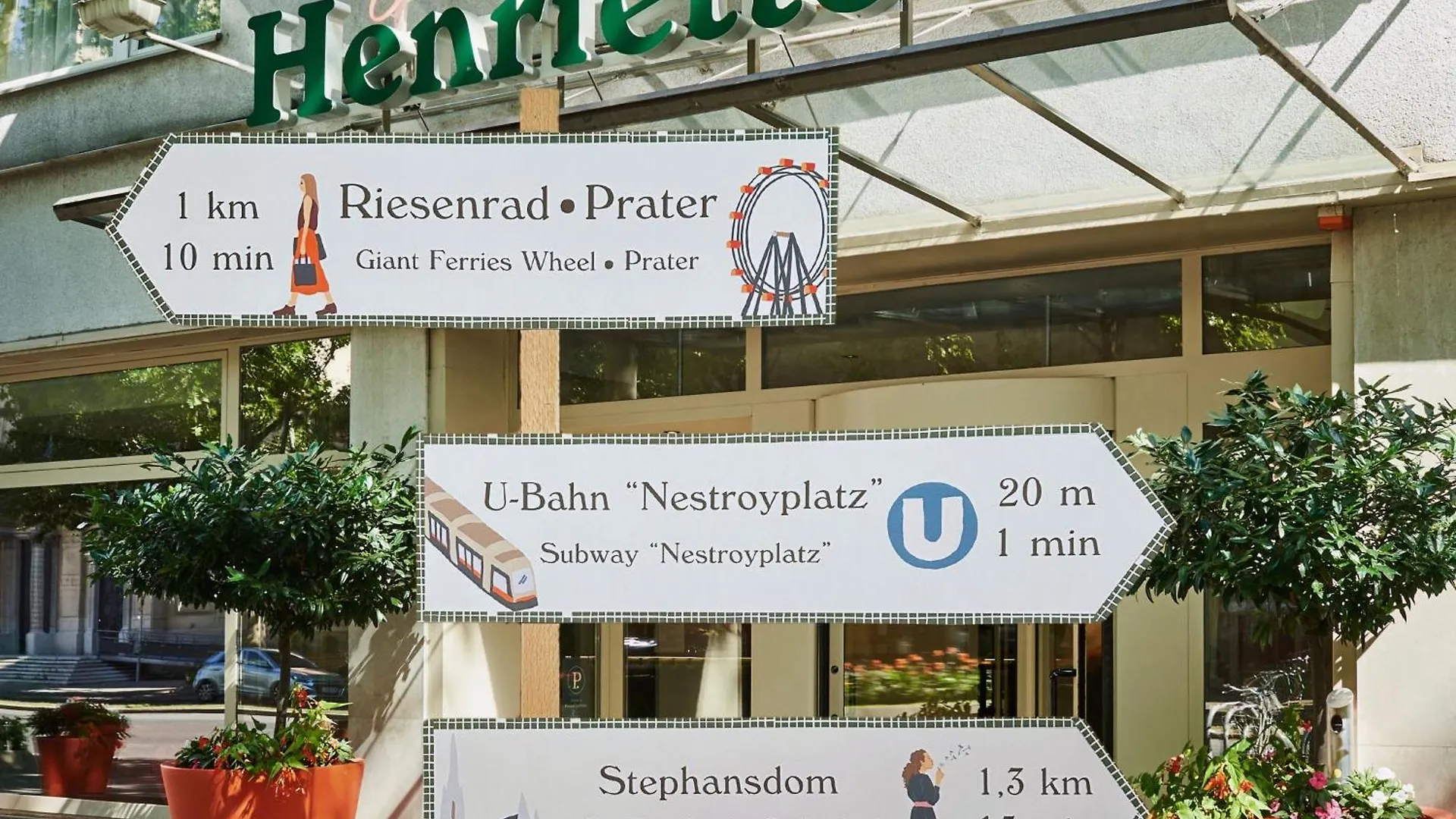 **** Hotel Henriette Stadthotel Wien Østrig